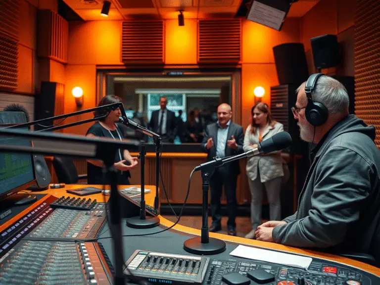 Radio Station Studio