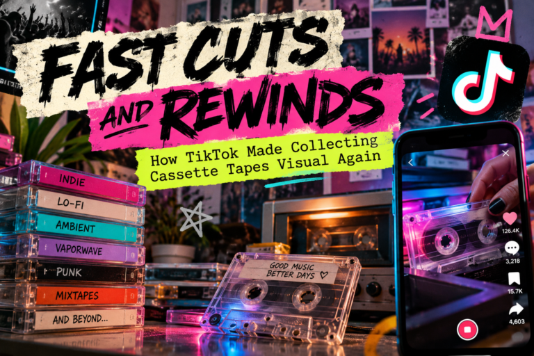 Fast Cuts and Rewinds: How TikTok Made Collecting Cassette Tapes Visual Again