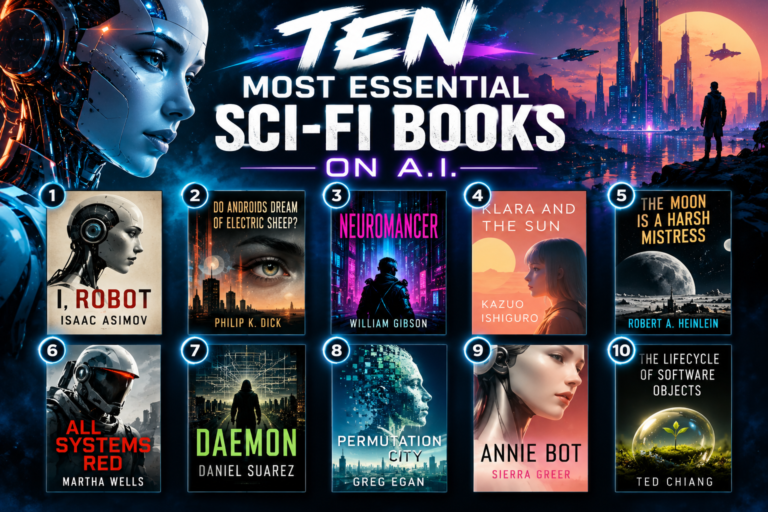 Ten Most Essential Sci-Fi Books on A.I.